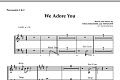 We Adore You - Percussion 1 & 2