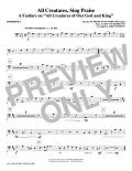 All Creatures, Sing Praise - Trombone 2