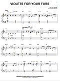 Violets For Your Furs [Jazz version] (arr. Brent Edstrom)