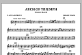 Arch of Triumph (French March) - Eb Alto Saxophone 1