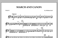 March and Canon - Violin 2