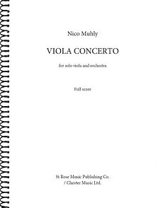 Viola Concerto (Viola and Orch) - Full Score 