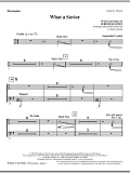 What A Savior - Percussion