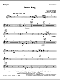 Desert Song - Trumpet 2 & 3
