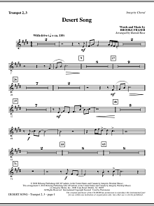 Desert Song - Trumpet 2 & 3 