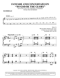 Fanfare and Concertato on "To God Be the Glory" - Handbells