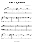 Sonata In A Major, L. 483