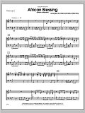 African Blessing (Bwana Awabariki) - Piano