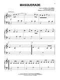 Masquerade (from The Phantom Of The Opera)