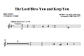 The Lord Bless You And Keep You - Percussion