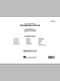 You Belong With Me - Full Score