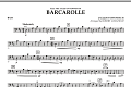 Barcarolle - Bass
