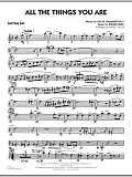 All The Things You Are - Baritone Sax