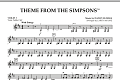 The Simpsons - Violin 3 (Viola Treble Clef)