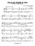 I'm Glad There Is You (In This World Of Ordinary People) [Jazz version] (arr. Brent Edstrom)