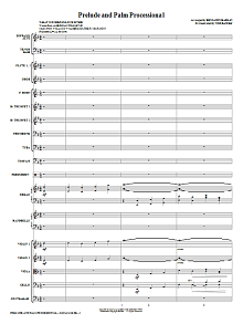 Prelude And Palm Processional - Full Score 