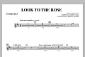 Look to the Rose - Bb Trumpet 2,3