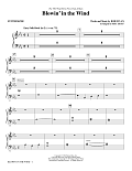 Blowin' in the Wind (arr. Mac Huff) - Synthesizer