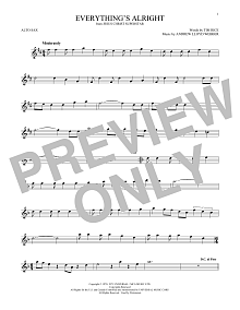 Everything's Alright (from Jesus Christ Superstar) 