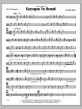 Escape To Brazil - 3rd Trombone