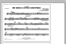 We Need A Little Christmas - Xylophone 