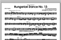 Hungarian Dance, No. 13 - Violin 2