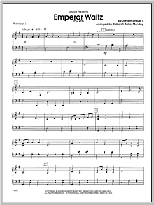 Emperor Waltz (Opus 437) - Piano 