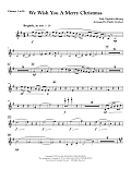 We Wish You a Merry Christmas - Bb Clarinet 1
