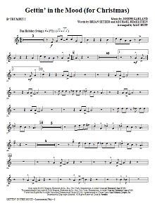 Gettin' In The Mood - For Christmas - Bb Trumpet 2 