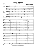 Fiddlin' To Boston (based on "Goin' To Boston") - Full Score
