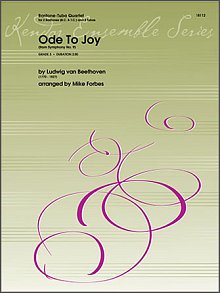 Ode To Joy (from Symphony No. 9) - Full Score 