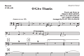 O Give Thanks - Bassoon (Cello sub.)