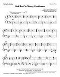 God Rest Ye Merry, Gentlemen - Keyboard String Reduction