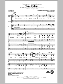 True Colors (arr. Mac Huff) 