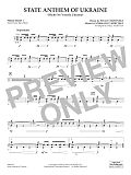 State Anthem of Ukraine (Shche Ne Vmerla Ukrainy) (arr. Murtha) - Percussion 1