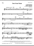 Your Great Name - Oboe