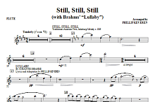 Still, Still, Still (with Brahms' Lullaby) - Flute 
