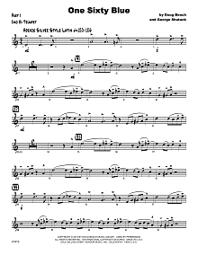 One Sixty Blue - 2nd Bb Trumpet 