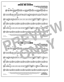 Drag Me Down - F Horn 