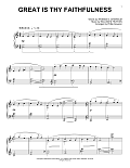 Great Is Thy Faithfulness (arr. Phillip Keveren)