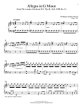 Allegro In G Minor