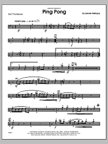 Ping Pong - Trombone 3 