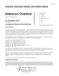 Nabucco Overture - Full Score