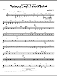 Manhattan Transfer Swings! (Medley) - Guitar 