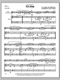 Fur Elise - Piano/Score