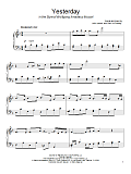 Yesterday [Classical version]