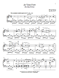 At Your Feet (For dine Fotter), Op. 68, No. 3