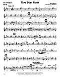 Five Star Funk - 2nd Bb Tenor Saxophone