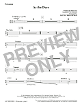 As The Deer (arr. Keith Christopher) - Percussion
