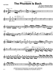 The Phantom Is Bach - 1st Violin 